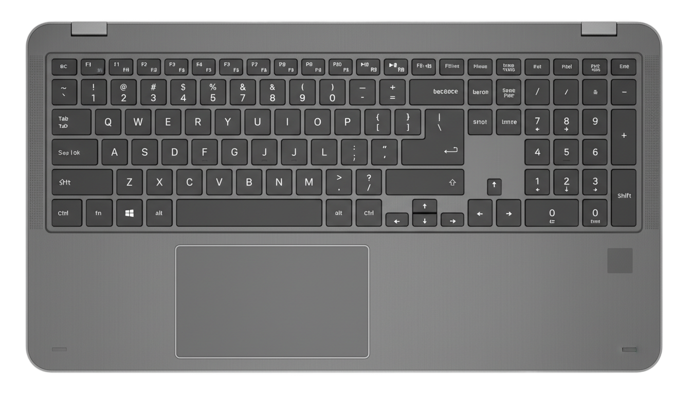 laptop keyboard png PNG transparent background
