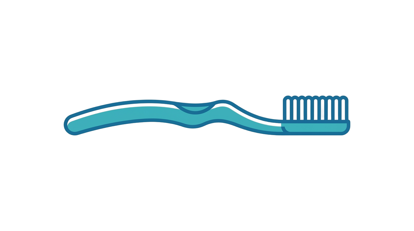 toothbrush logo png PNG transparent background