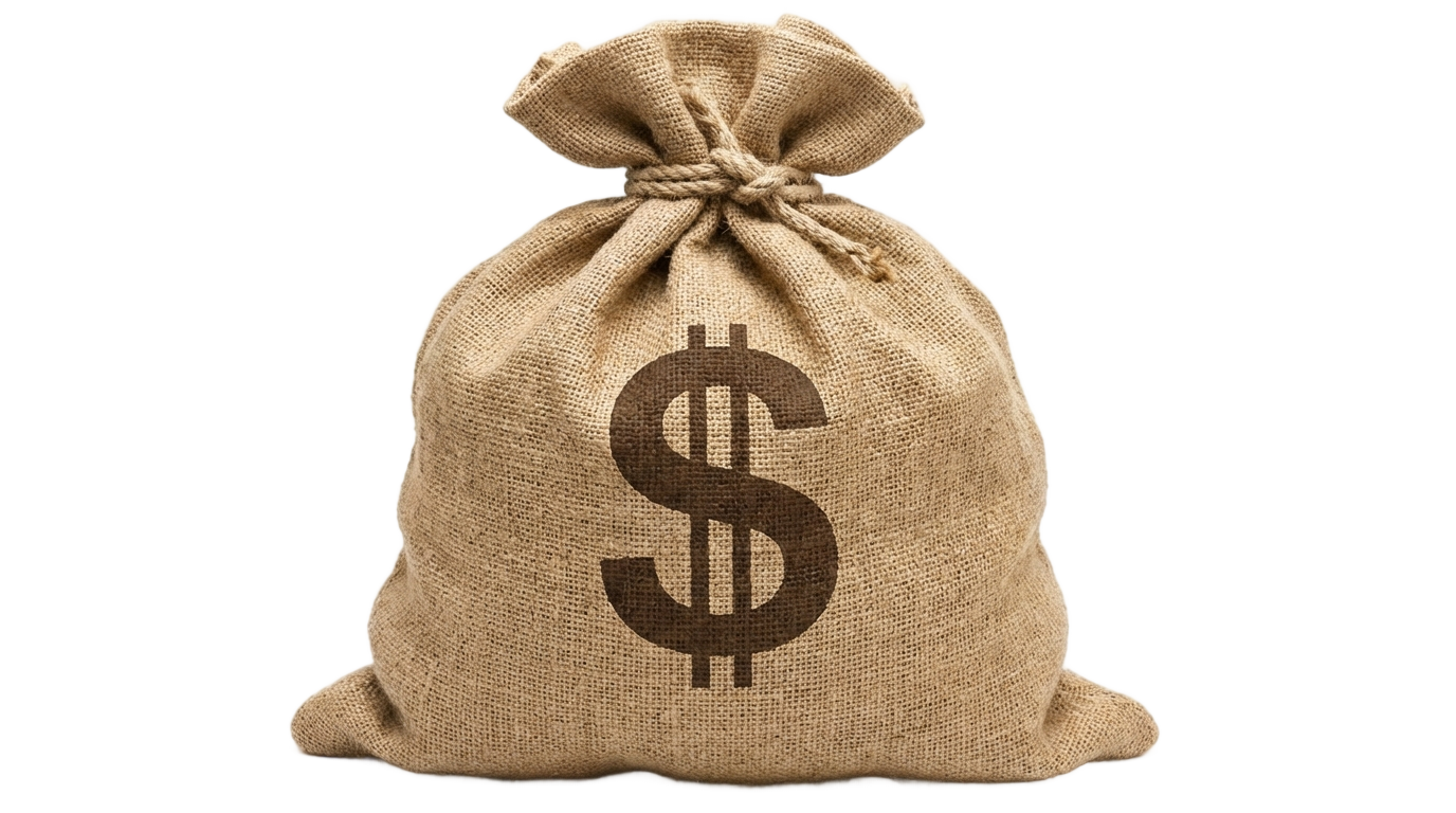money bag png PNG transparent background