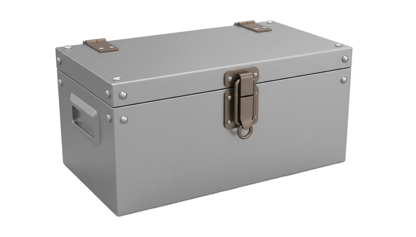 metal box png PNG transparent background