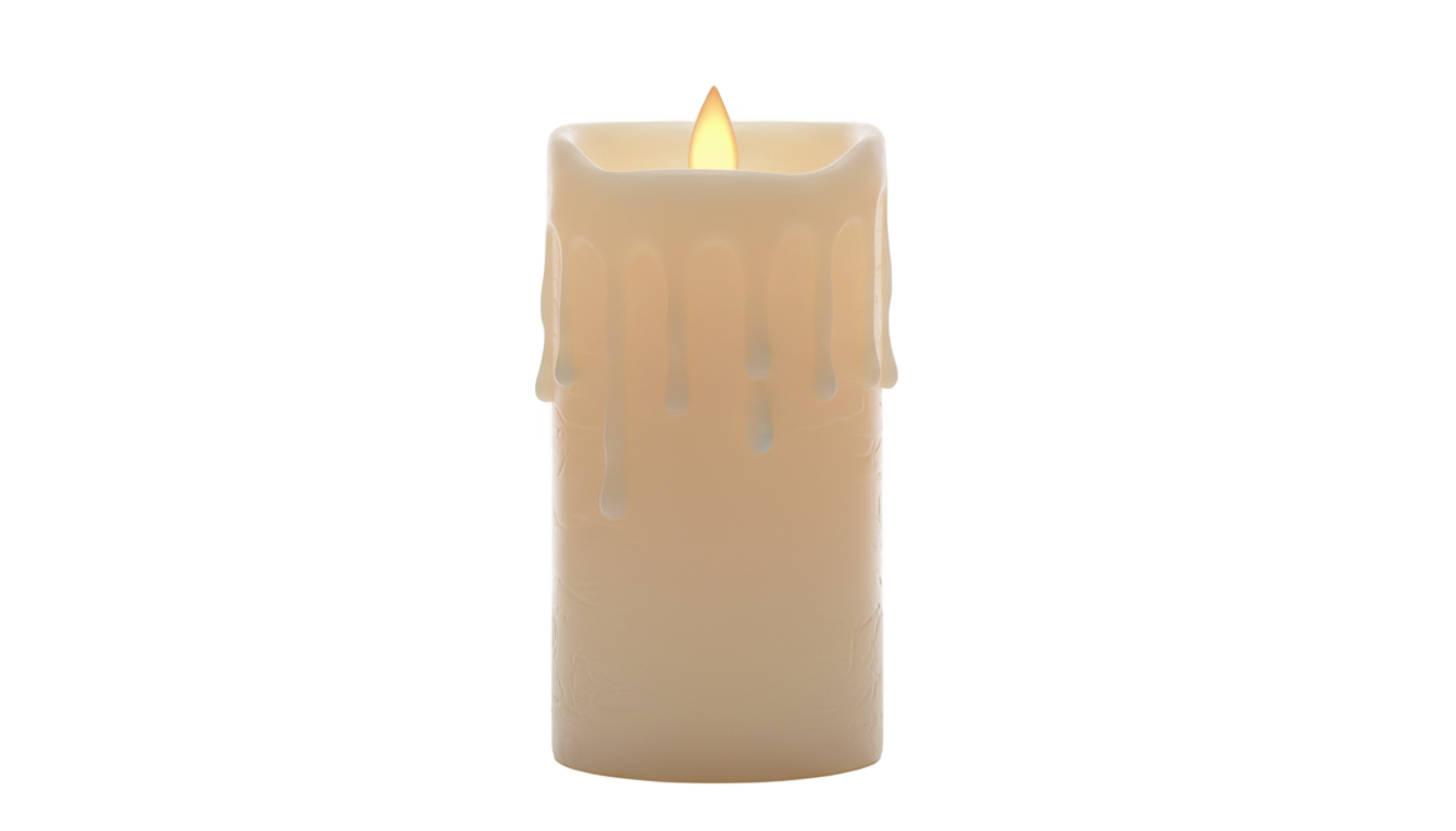 led candle png PNG transparent background