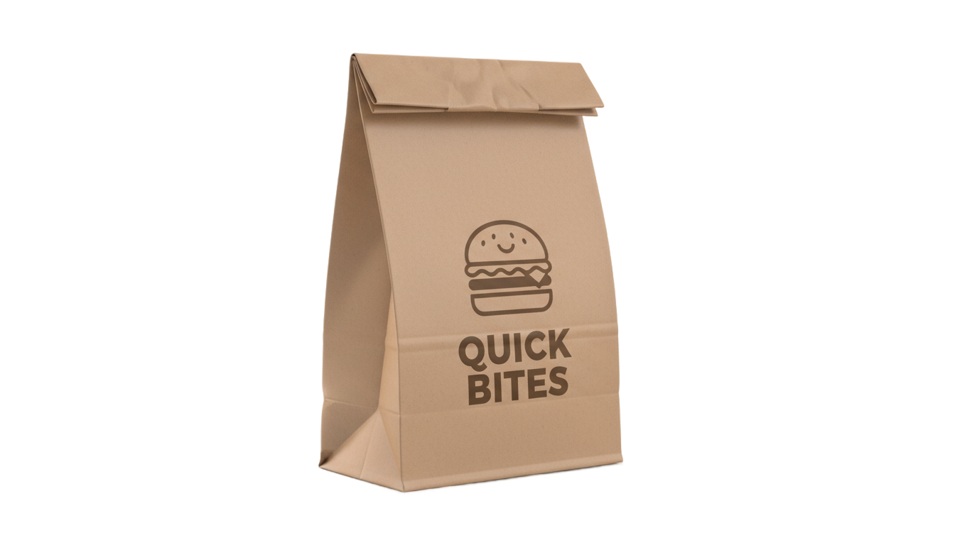 fast food bag png PNG transparent background