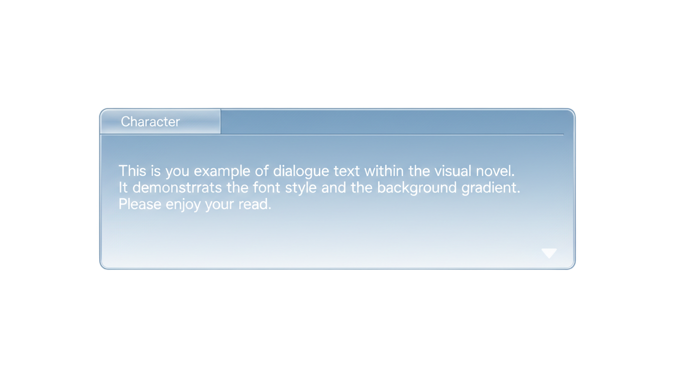 ddlc dialogue box png PNG transparent background