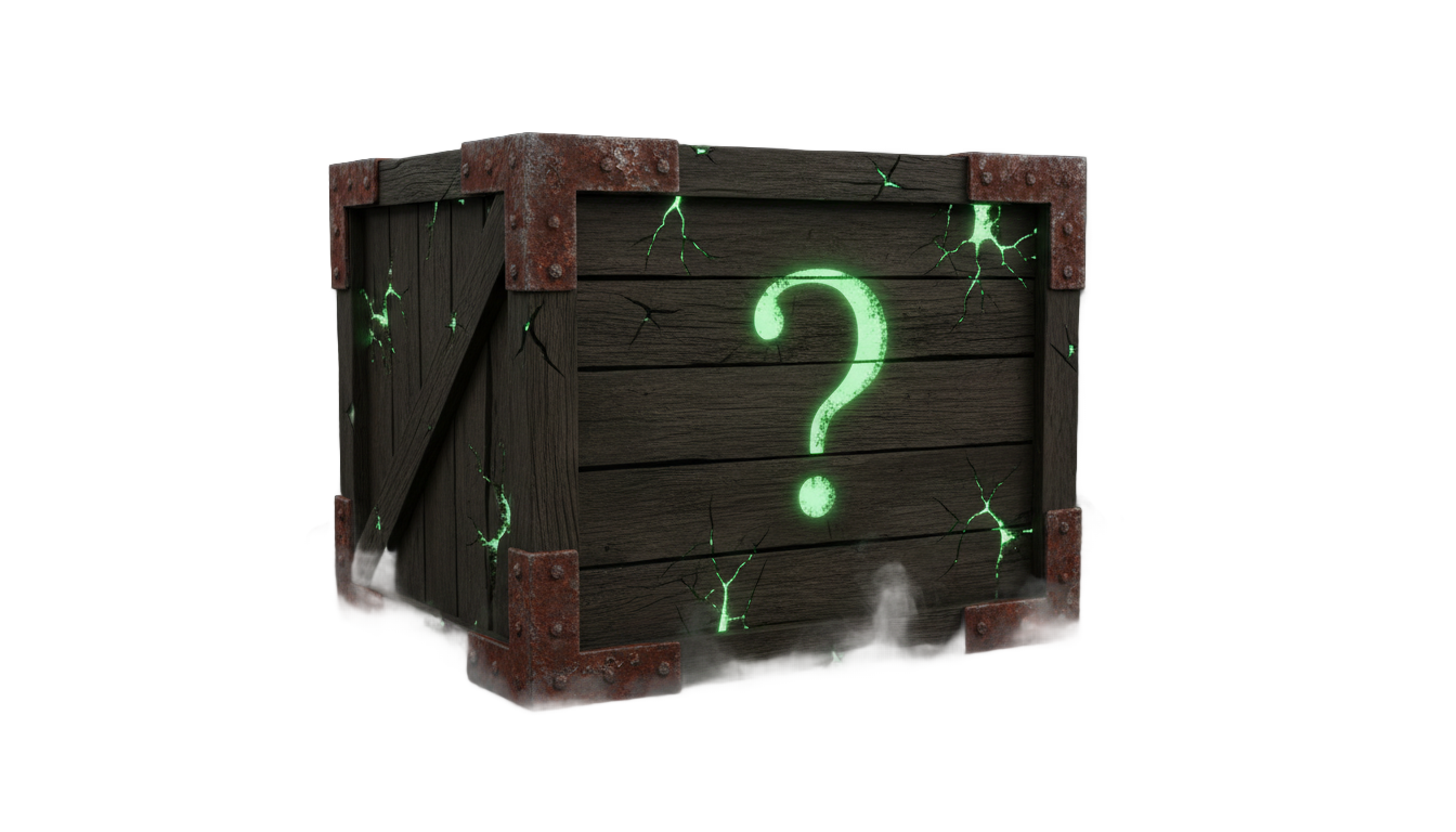 mystery box zombies png PNG transparent background