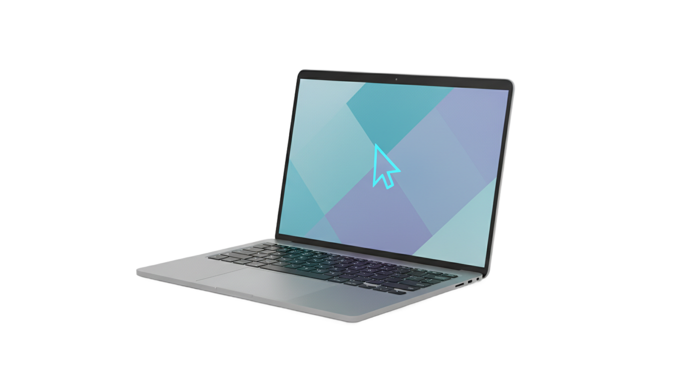 laptop arrow png PNG transparent background