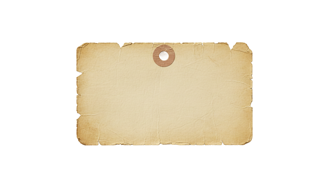 vintage price tag png PNG transparent background