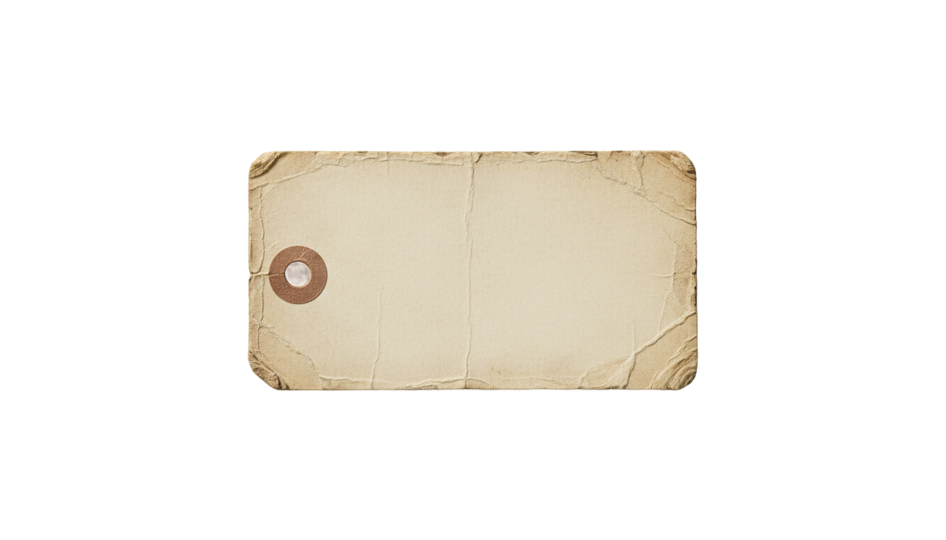 vintage price tag png PNG transparent background