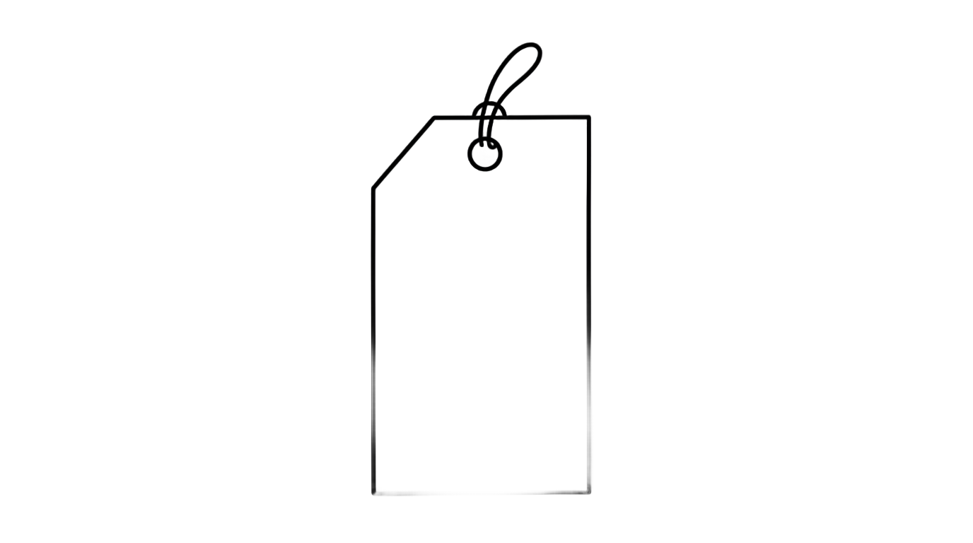 price tag outline png PNG transparent background