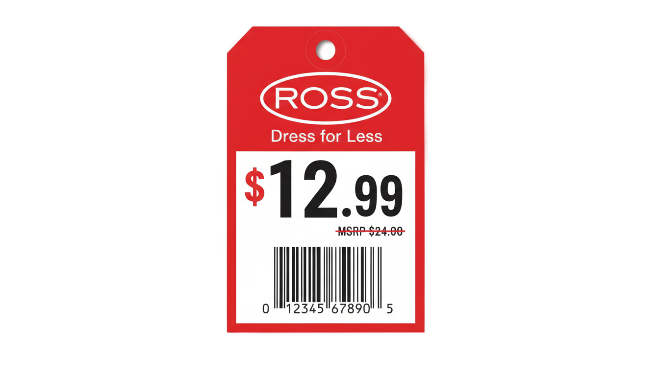 ross price tag png PNG transparent background