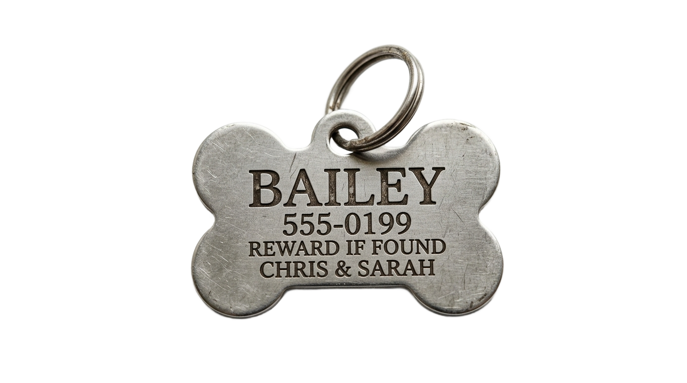 dog name tag png PNG transparent background
