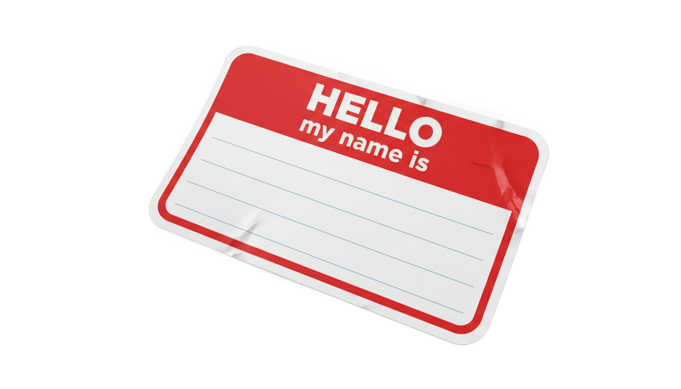 hi my name is tag png PNG transparent background