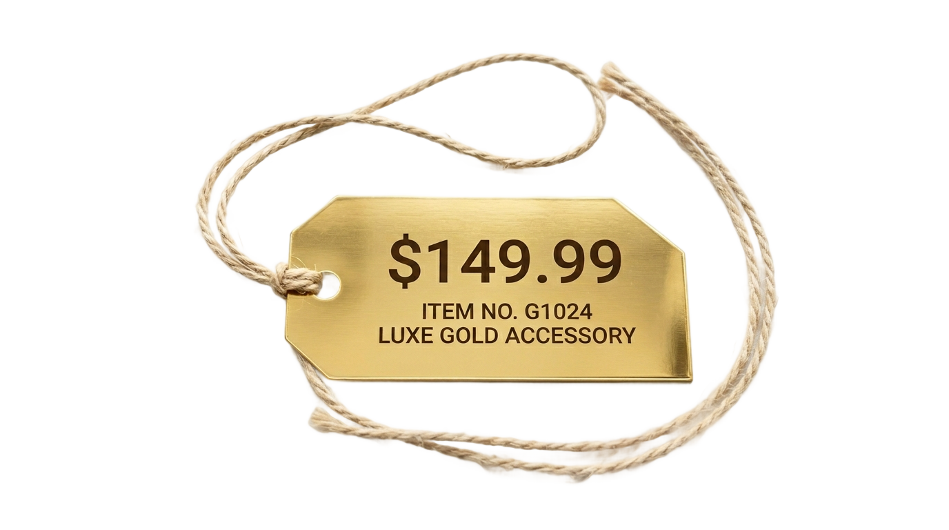 gold price tag png PNG transparent background