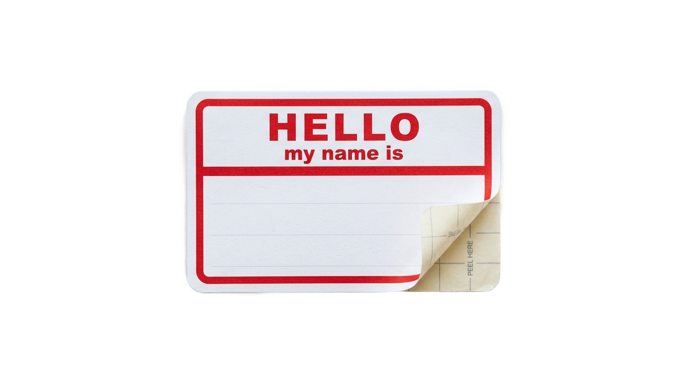 name tag png vector PNG transparent background