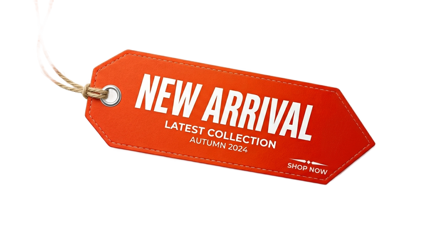 new arrival tag png PNG transparent background