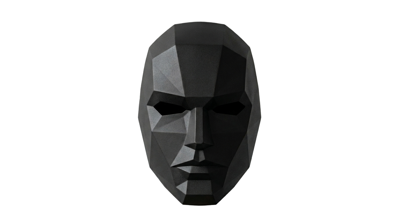 squid game black mask png PNG transparent background