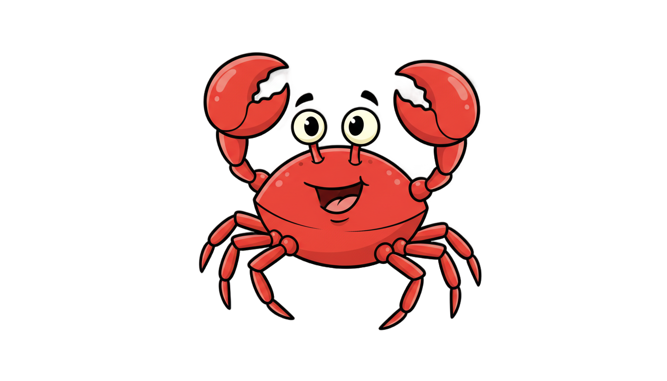 crab rave gif png PNG transparent background
