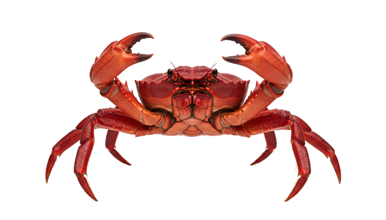 angry crab png PNG transparent background