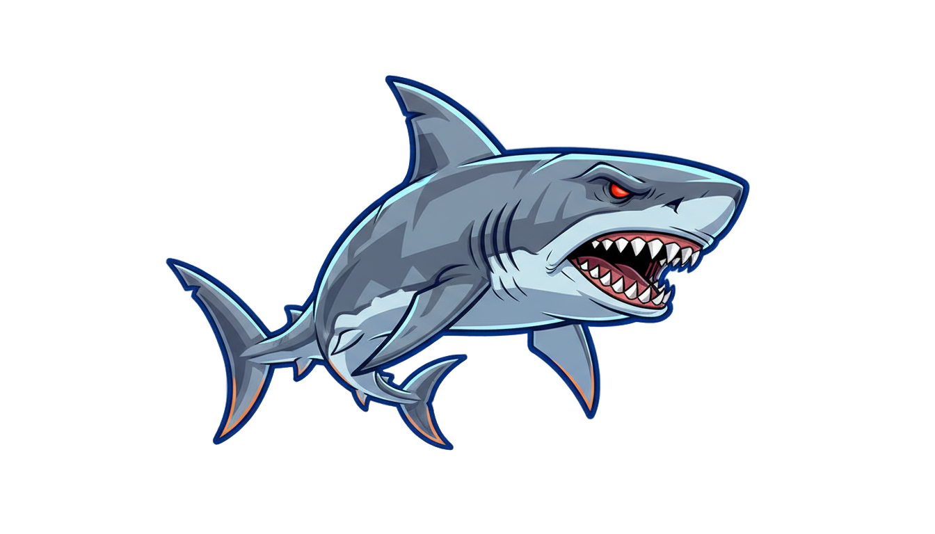 shark slot png PNG transparent background