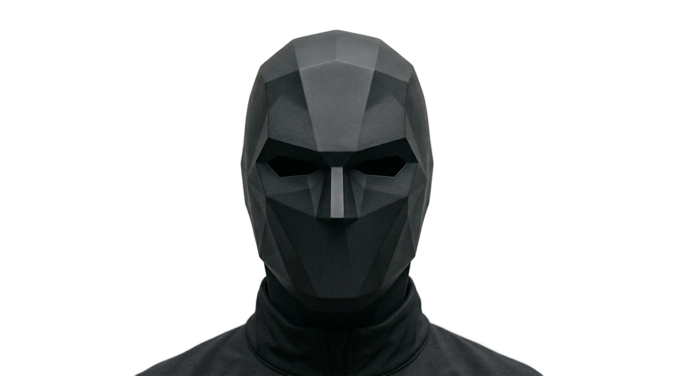 squid game black mask png PNG transparent background