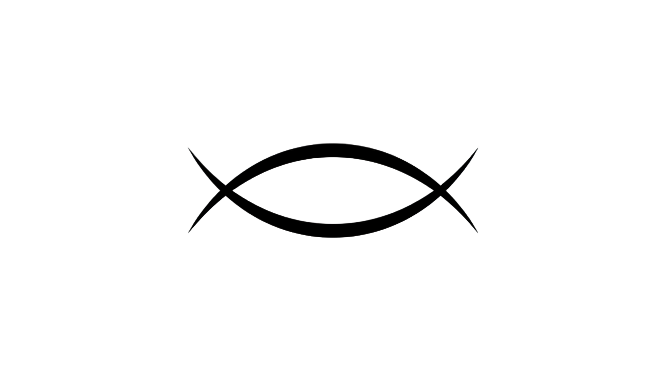 christian fish symbol png PNG transparent background