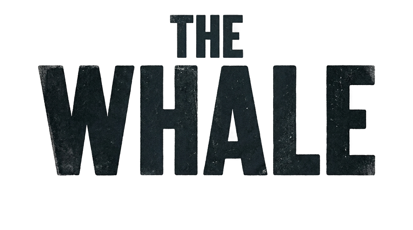 the whale movie logo png PNG transparent background