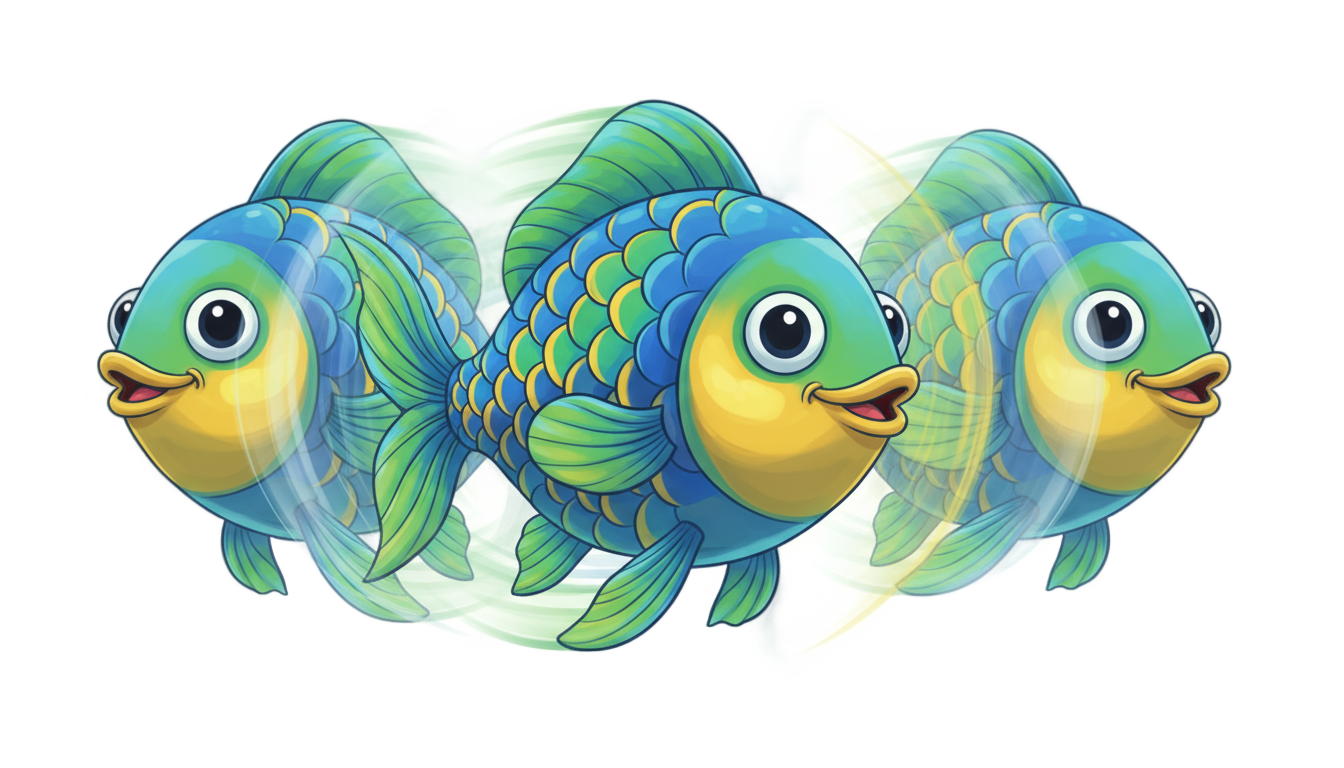 spinning fish gif png PNG transparent background