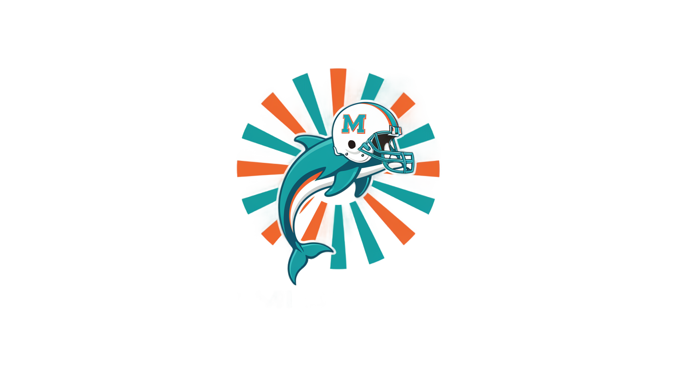 miami dolphin logo png PNG transparent background