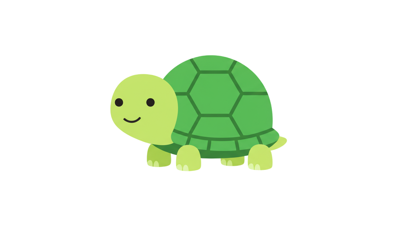 android turtle emoji png PNG transparent background