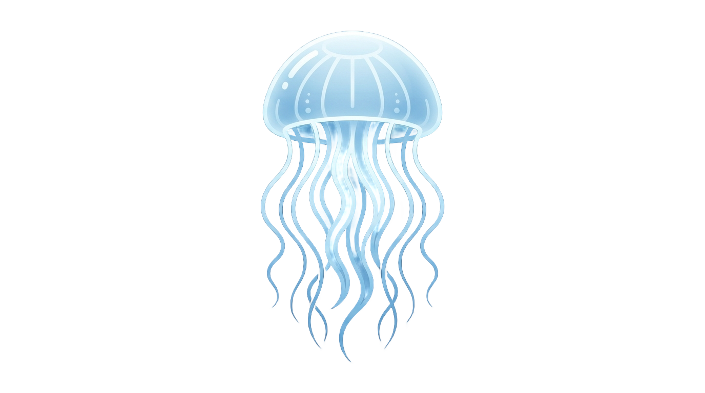 jellyfish icon png PNG transparent background