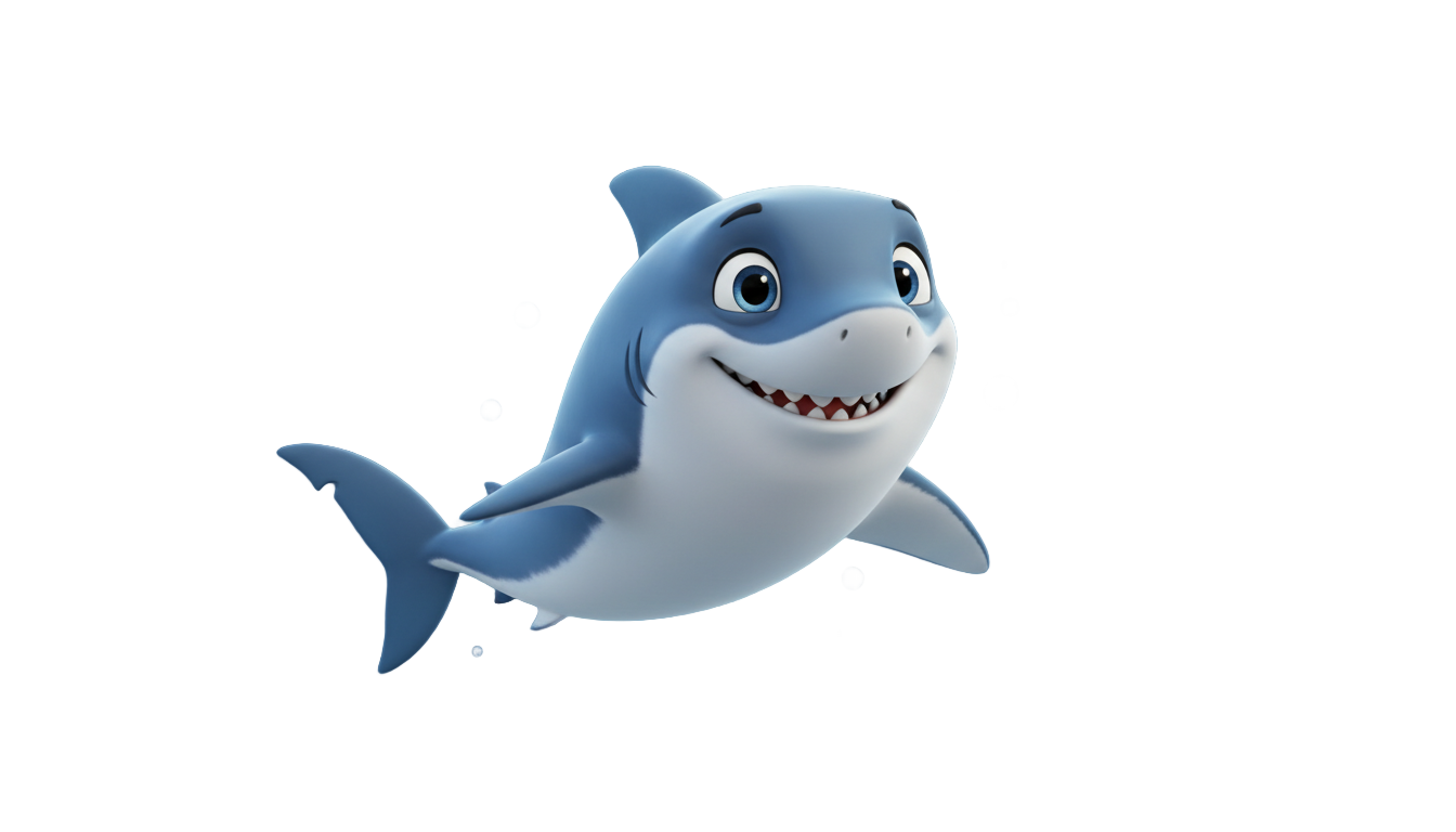 finny the shark png PNG transparent background