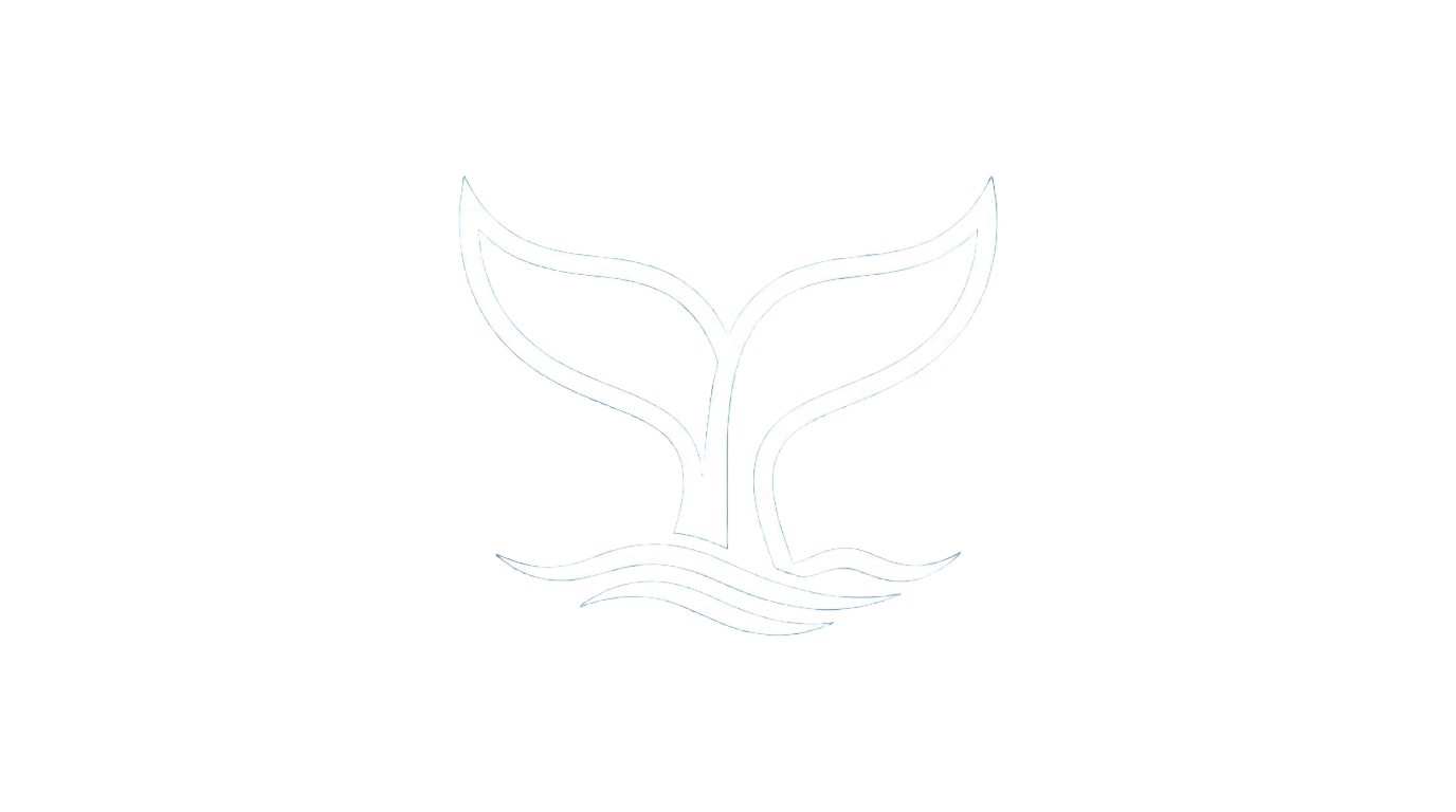 whale fin logo png PNG transparent background