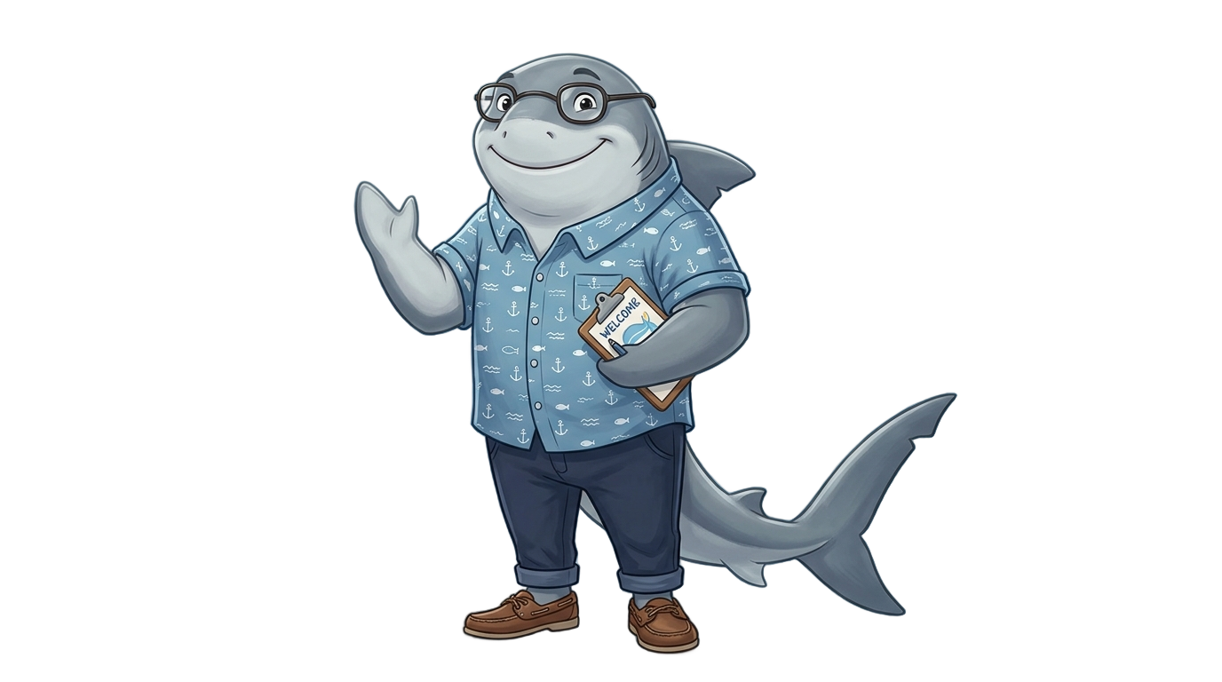 uncle shark png PNG transparent background