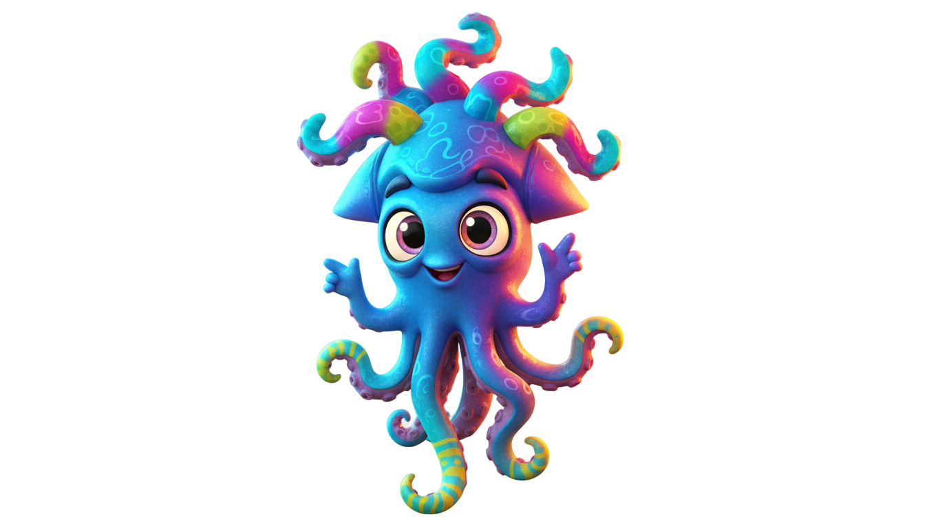 splatoon squid png PNG transparent background