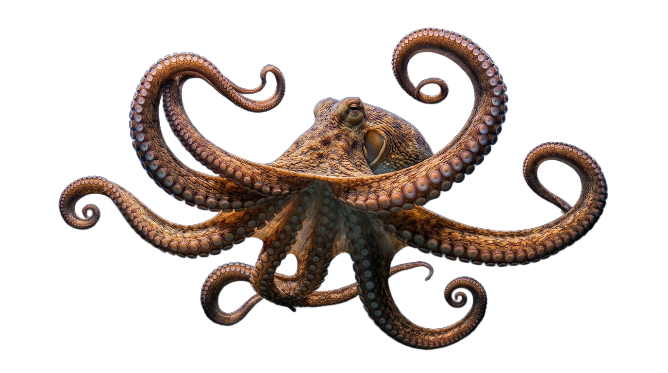 octopus illustration png PNG transparent background