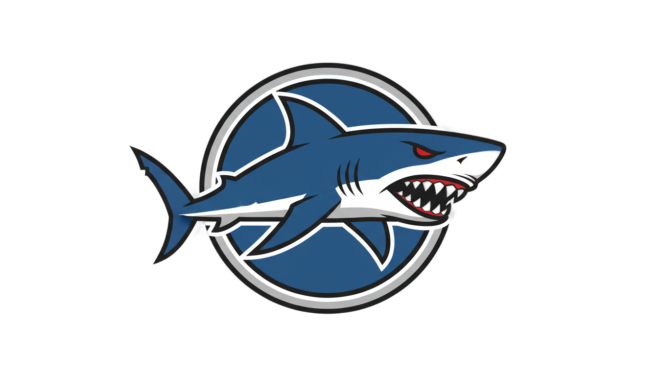 shark logo png PNG transparent background