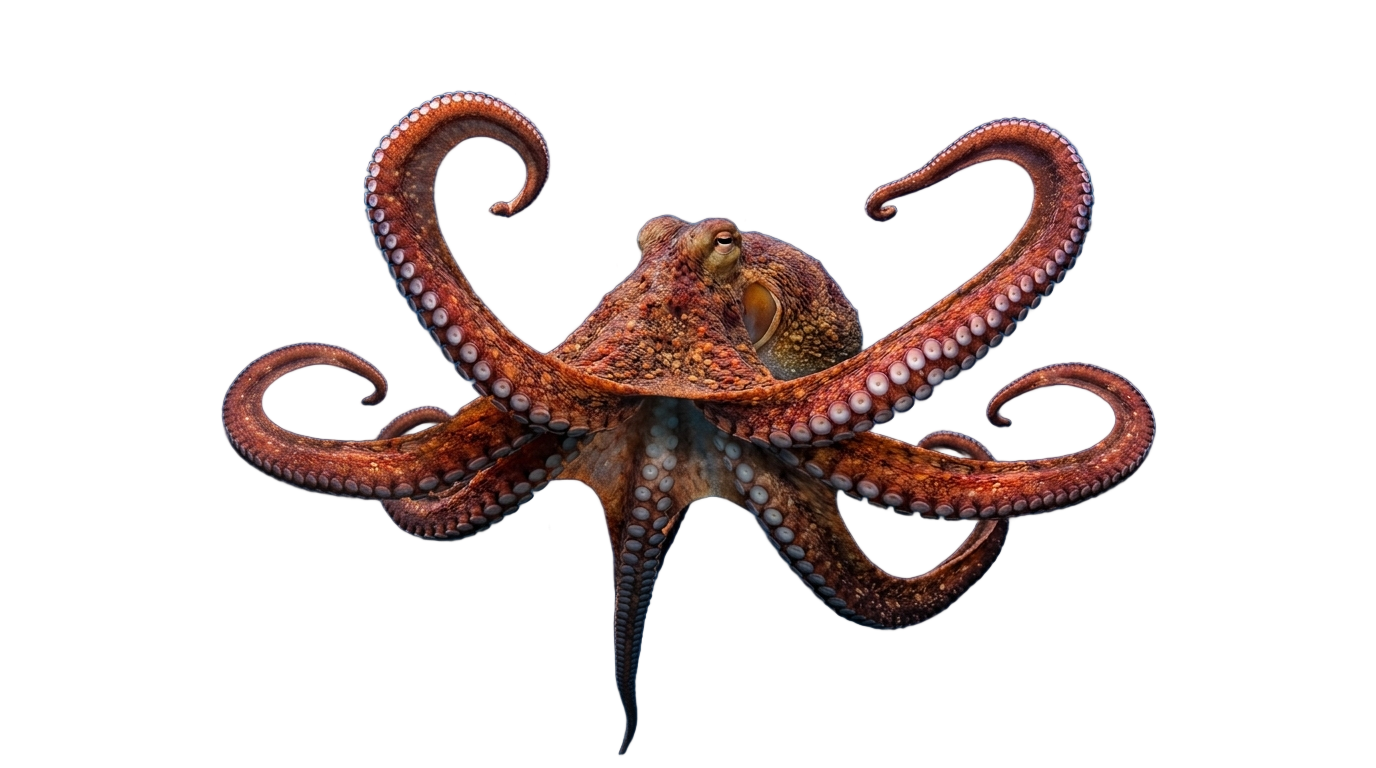 octopus illustration png PNG transparent background