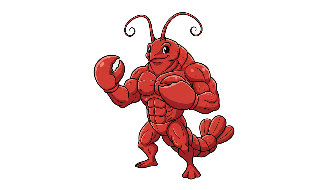 larry the lobster png PNG transparent background