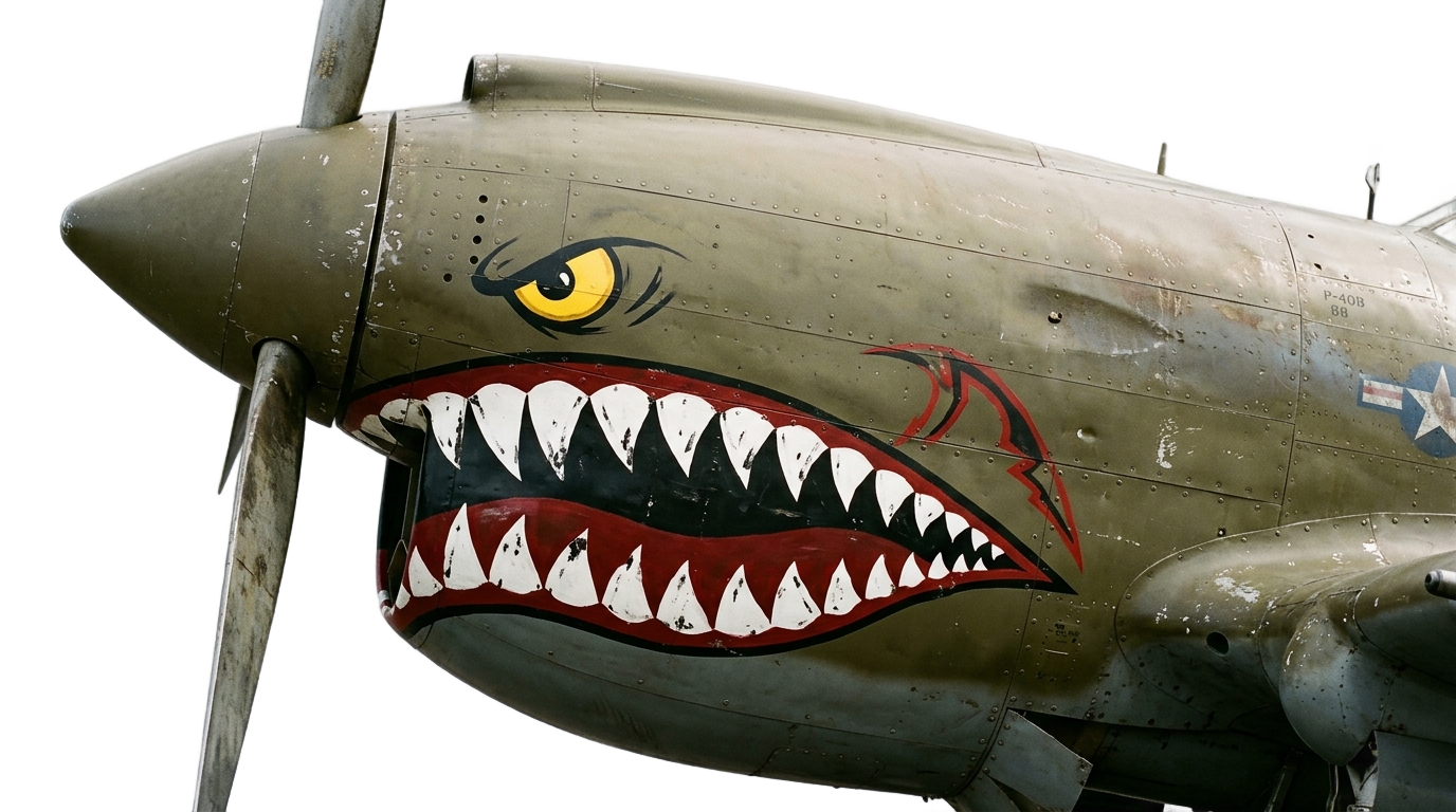 shark nose art png PNG transparent background