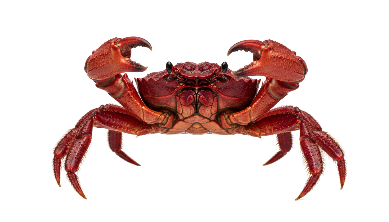angry crab png PNG transparent background