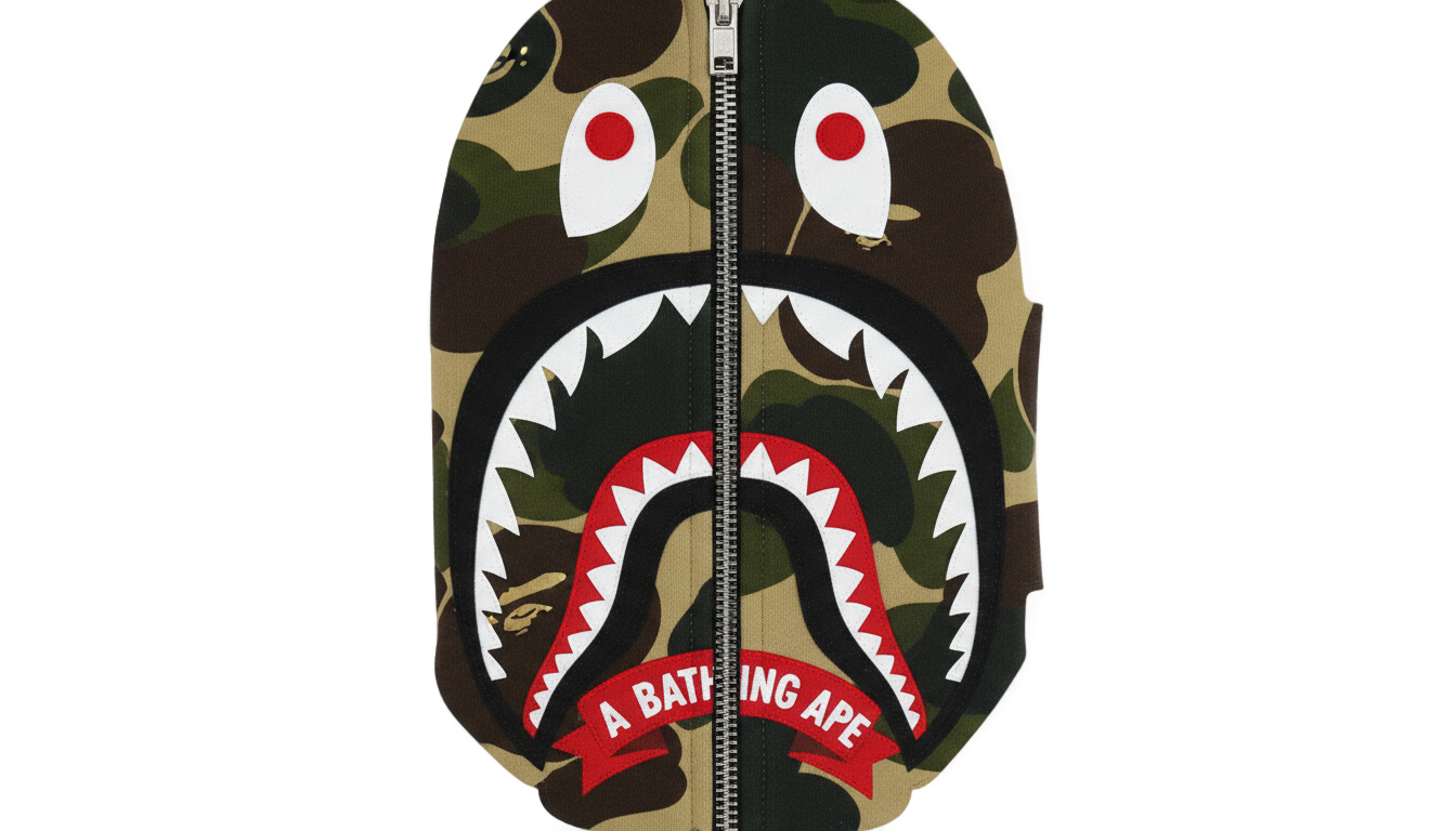 bape shark logo png PNG transparent background