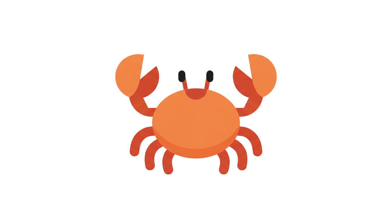 crab icon png PNG transparent background