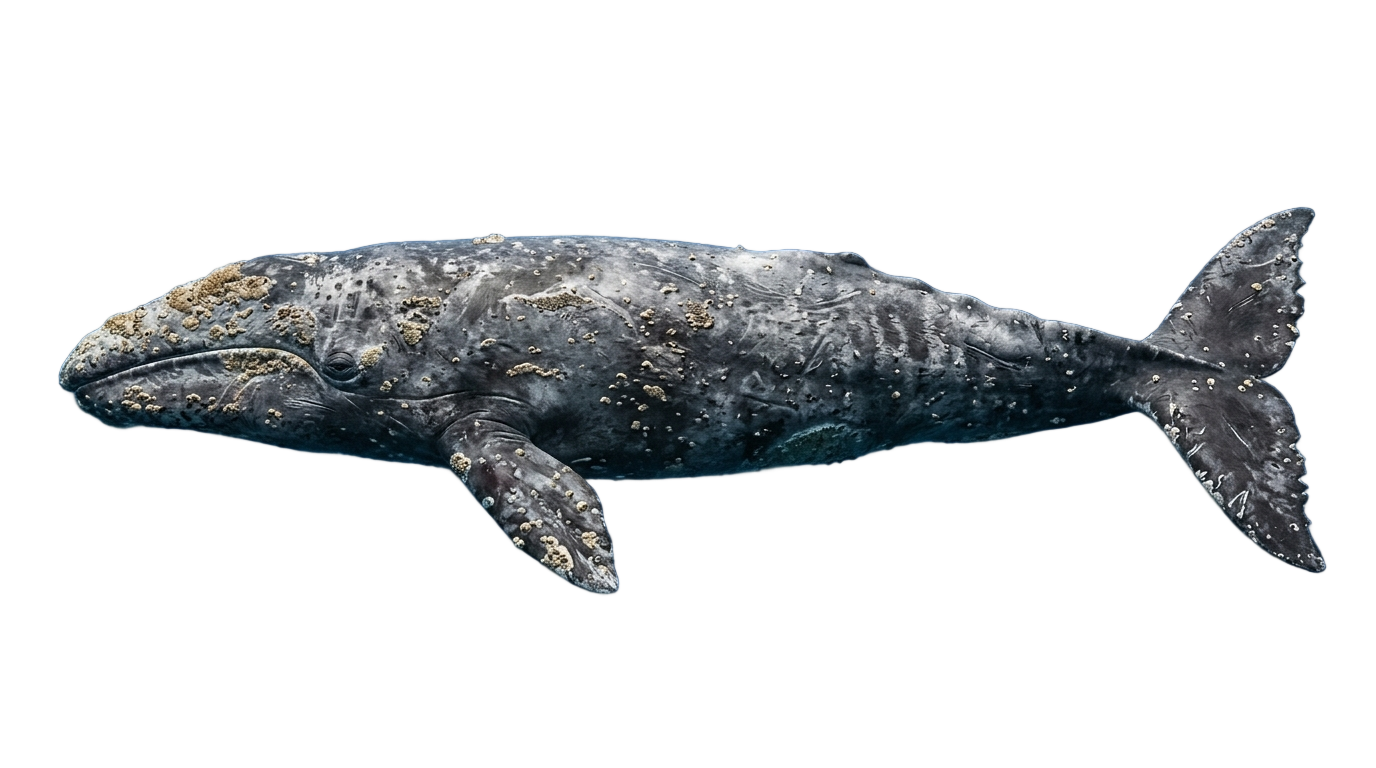 gray whale png PNG transparent background