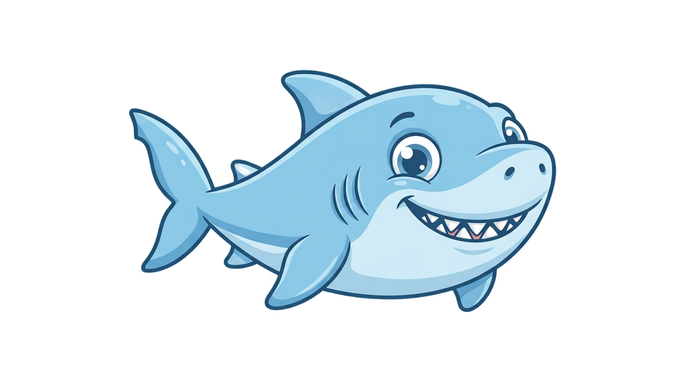 gooba shark png PNG transparent background