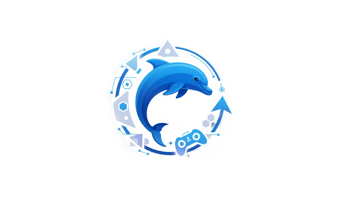 dolphin emulator logo png PNG transparent background