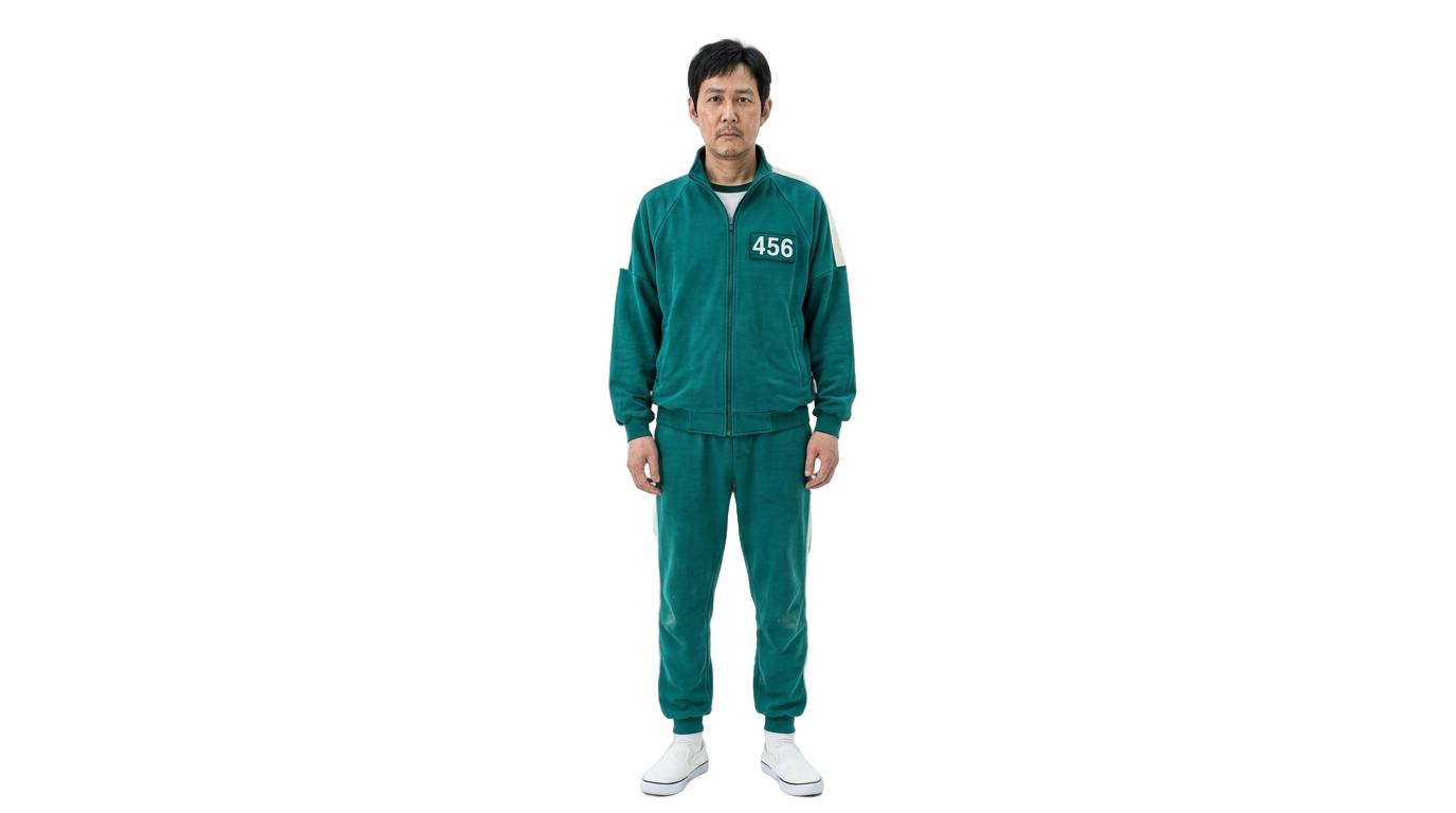 ali squid game png PNG transparent background