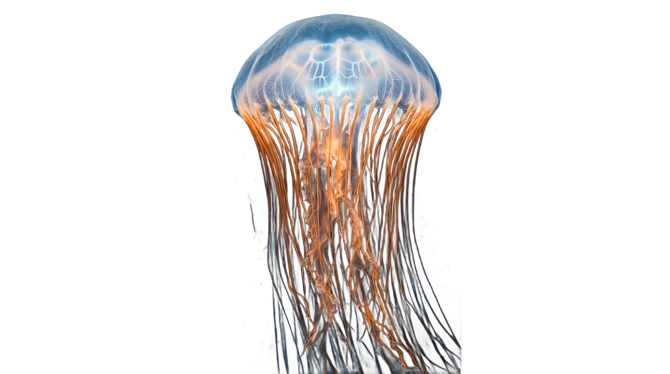 lion's mane jellyfish png PNG transparent background