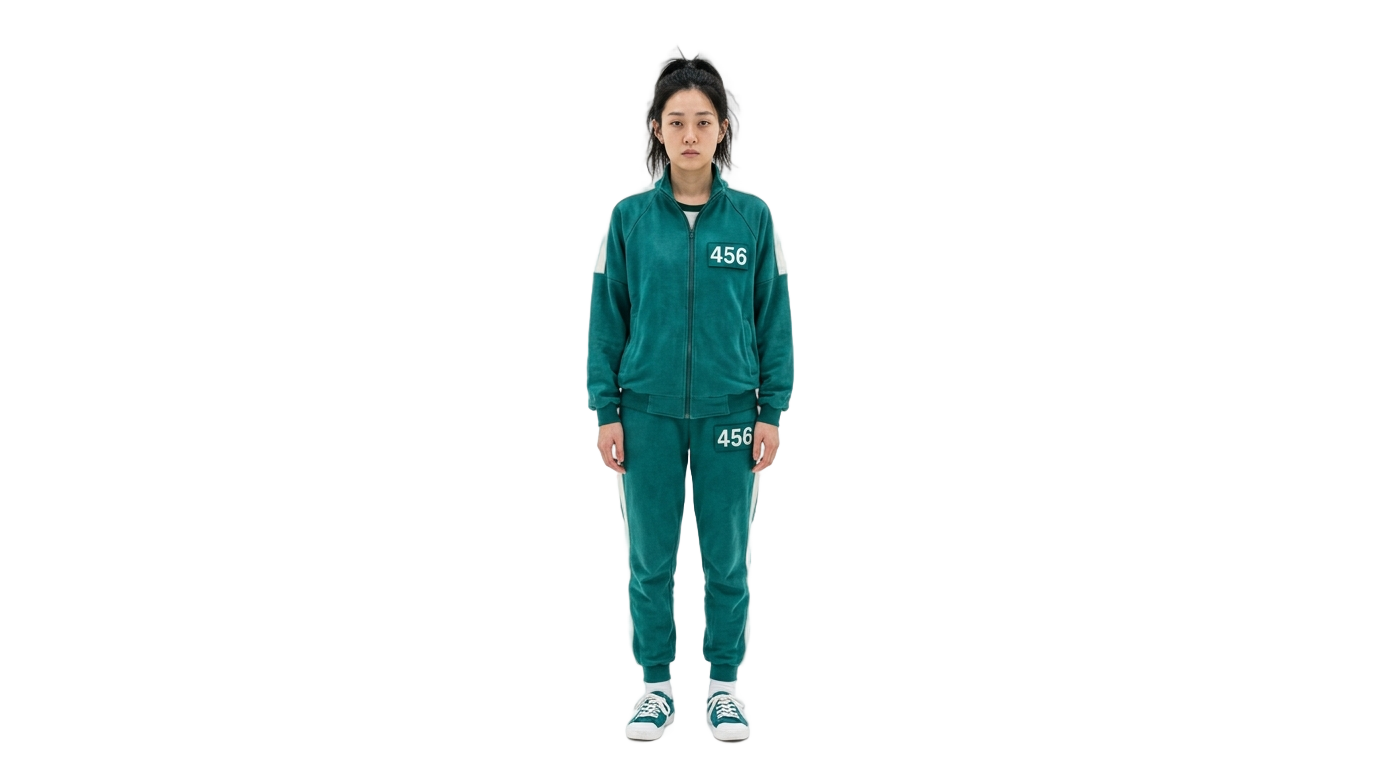 ali squid game png PNG transparent background