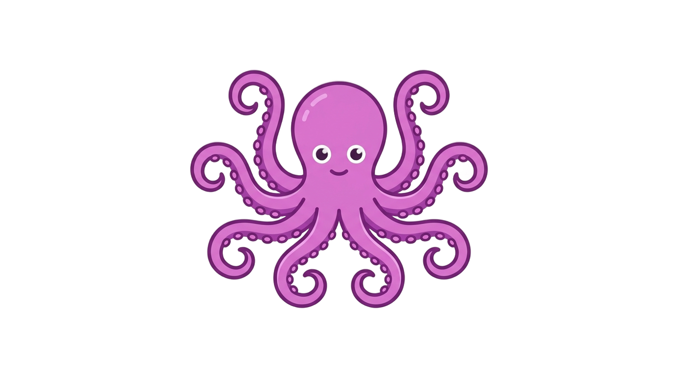 octopus icon png PNG transparent background