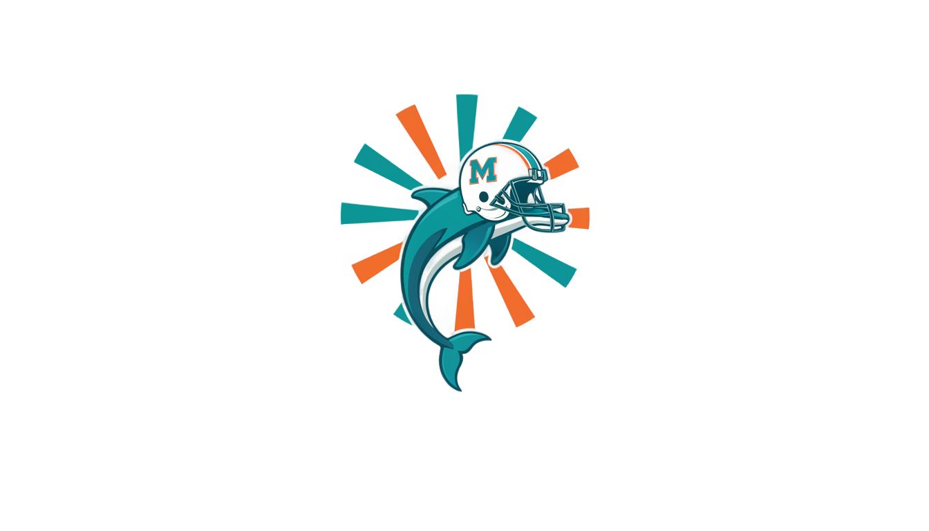 miami dolphin logo png PNG transparent background
