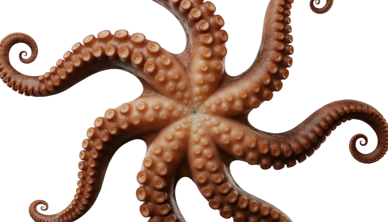 octopus tentacles png PNG transparent background